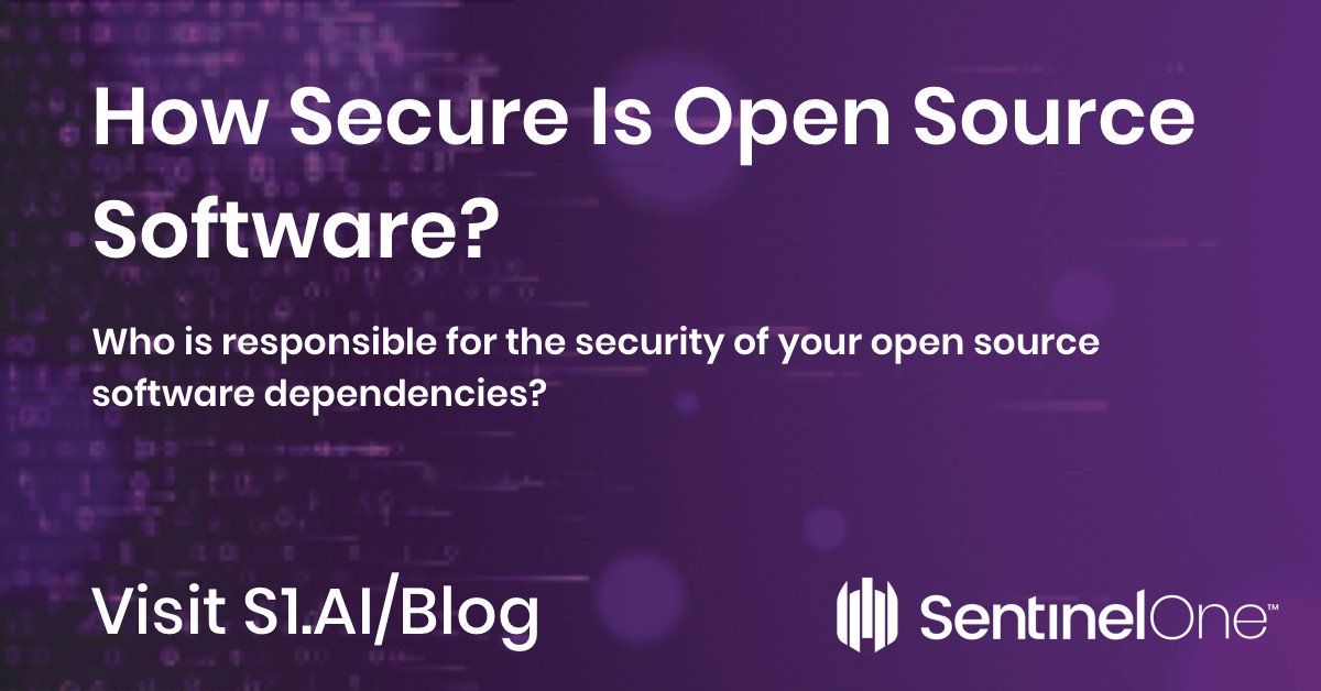 How Secure Is Open Source Software?