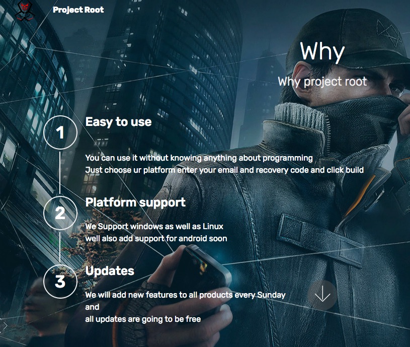 image of project root banner