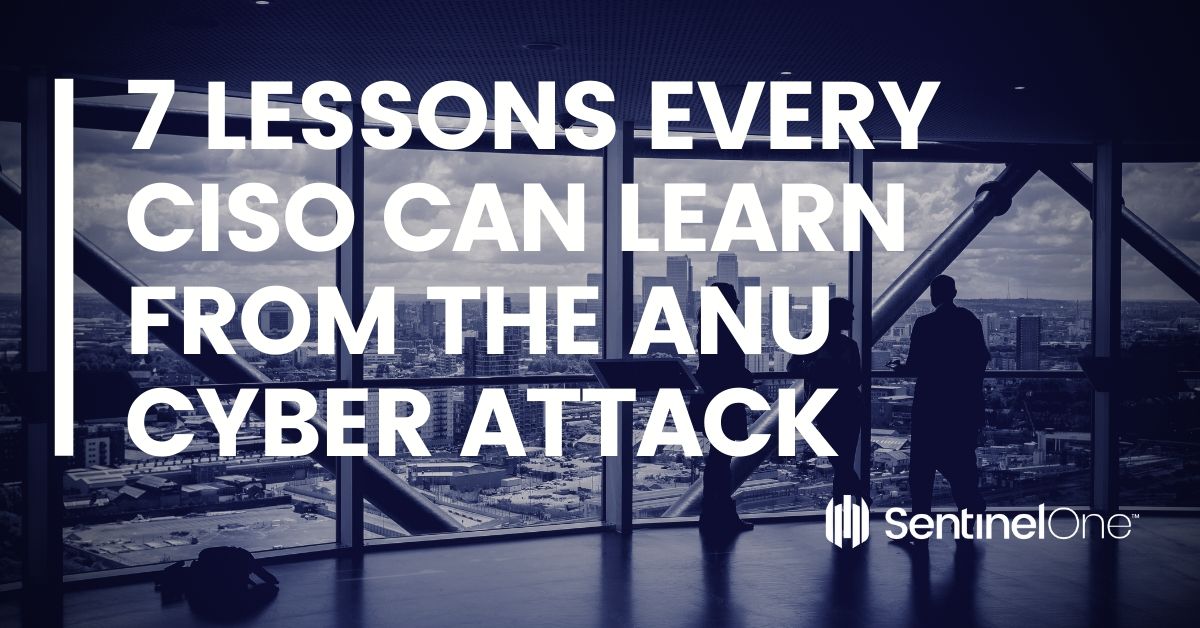 image of 7 lessons from ANU attack