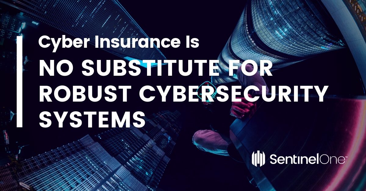 image cyber insurance no substitute